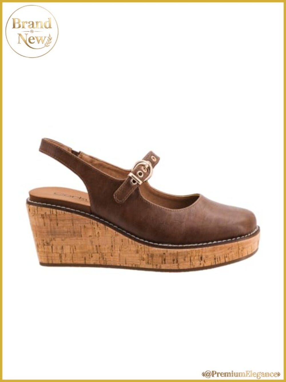 Womens Wedge Mary Jane Platform Heel Closed Toe